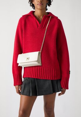 Сумка через плечо MODERN MINI - Across body bag Tommy Hilfiger, бежевый to151h1wu-b11 | classic beige