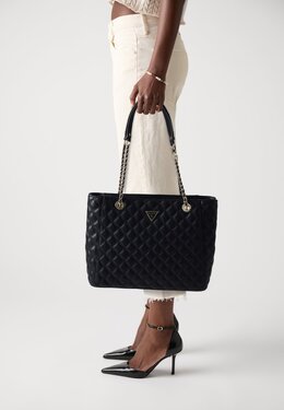 Сумка GIULLY LARGE TOTE Guess, черный gu151h7xd-q11 | black