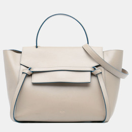 Celine Brown Mini Leather Belt Satchel 1183200