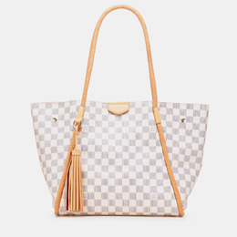 Louis Vuitton White Damier Azur Propriano Tote 1183194