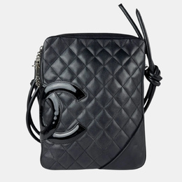 Chanel Cambon Ligne Black Lambskin Shoulder Bag 1182835
