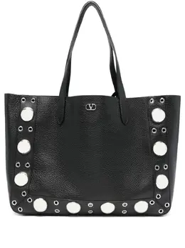 Valentino Garavani studded leather tote bag 31071642