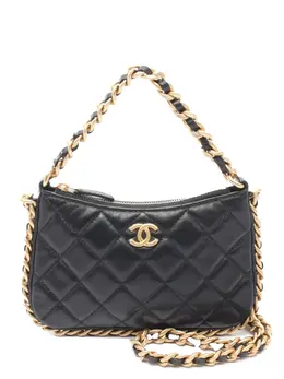 Chanel 2021-2025 Quilted Lambskin Chain Around Hobo satchel 31219807