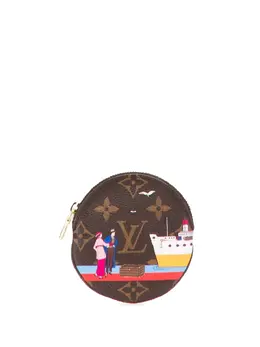 Louis Vuitton 2016 Monogram Transatlantic Cruises Round Purse coin pouch 31244186