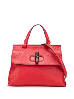 Gucci 2000-2015 Small Leather Bamboo Daily satchel 31219981