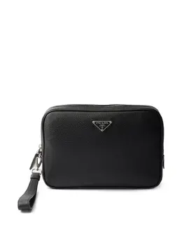 Клатч с логотипом Prada, черный 31105011 | черный
