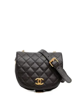 Chanel 2019 Quilted Grained Calfskin Casual Trip Messenger crossbody bag 31230062