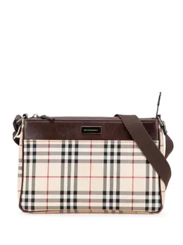 Burberry 2000-2017 House Check Canvas crossbody bag 31223402