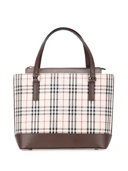 Burberry 2000-2017 House Check Canvas tote bag 31223365