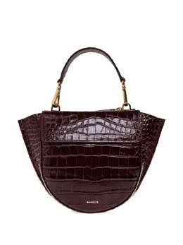 Wandler Wandler crocodile-embossed tote bag 31022105