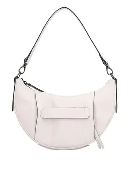 Longchamp crescent-shaped leather shoulder bag 30938185