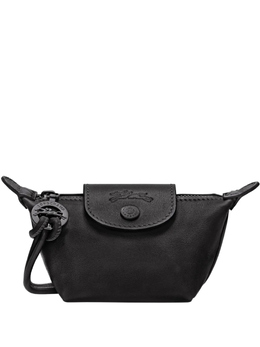 Сумка из тисненой кожи Longchamp, черный 30053987001 | черный