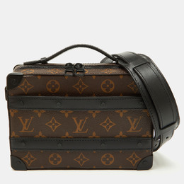 Louis Vuitton Monogram Macassar Canvas Handle Soft Trunk Bag 1181807