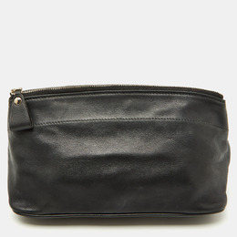 Hermes Black Swift Leather Tohubohu Pouch MM Bag 1182422