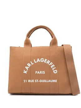 Karl Lagerfeld logo-printed tote bag 30969814