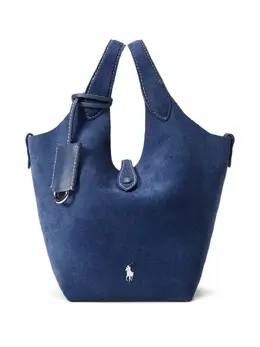 Polo Ralph Lauren suede leather tote bag 30713004