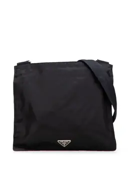 Prada 2000-2013 Tessuto Zip Top crossbody bag 31265579