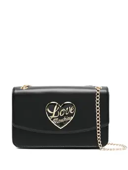 Love Moschino heart-plaque cross body bag 31102035