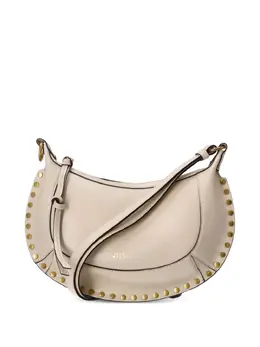 Isabel Marant Oskan Moon crescent-shaped studded shoulder bag 31083794