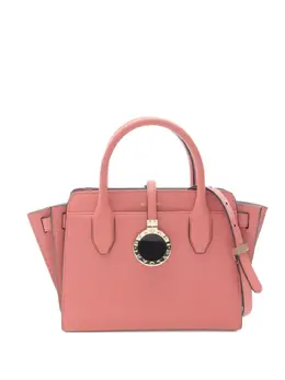 Bvlgari 2000s logo-clasp leather tote bag 31178454