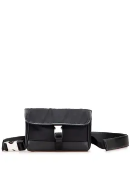 Prada 2013-2025 Saffiano Trimmed Tessuto belt bag 31262570