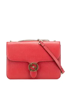 Gucci 2000-2015 Medium Dollar Calfskin Interlocking G crossbody bag 31264357
