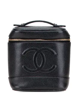 Chanel 2002-2003 CC Caviar vanity bag 31265573