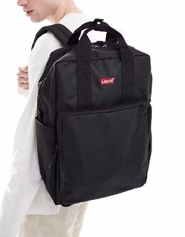 Рюкзак Levi's L pack с логотипом «летучая мышь» черного цвета 142323662 | black