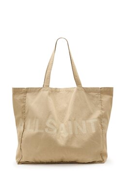 Сумка-тоут LARGE BIGGY Allsaints, бежевый a0q52h01e-m11 | green