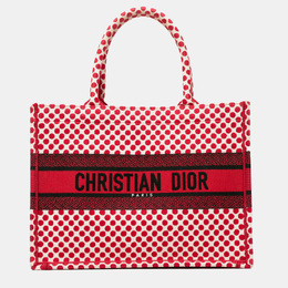 Christian Dior Red Medium Christian Dioramour Book Tote 1184025