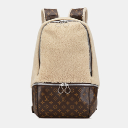 Louis Vuitton Marc Newson Monogram Shearling Backpack 1183995