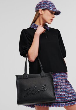 Сумка-тоут SKUARE GRAINY Karl Lagerfeld, черный k4851h1jd-q11 | black