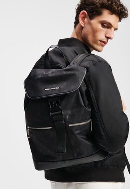 Рюкзак MONOGRAM TONAL BACKPACK Karl Lagerfeld, черный k4852h04o-q11 | black