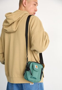 Сумка через плечо ESSENTIALS BAG SMALL UNISEX - Across body bag Carhartt WIP, зеленый c1454h03k-m15 | silver pine