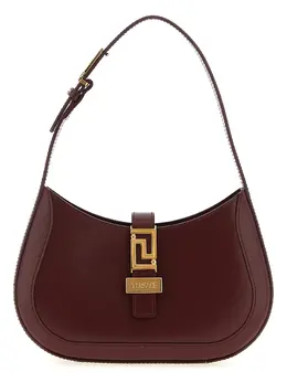 Versace-Hobo Greca Goddess Borse A Spalla E Tracolla Bordeaux-Donna 52245829648724