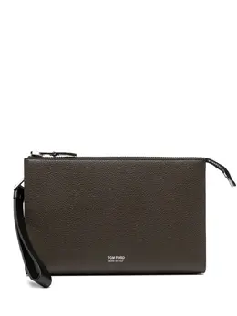 Tom Ford calf leather clutch bag 30165053
