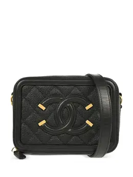 Chanel 2018 Filigree leather shoulder bag 31039499