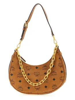 MCM-Aren Crescent Hobo Borse A Spalla E Tracolla Marrone-Donna 52246475112788