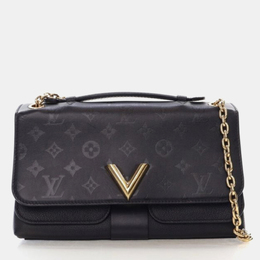 Louis Vuitton Very Black Monogram Canvas Shoulder Bag 1184578