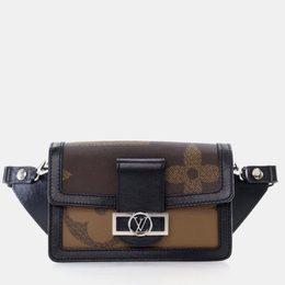 Louis Vuitton Dauphine Brown Monogram Coated Canvas Waist Bag 1184627