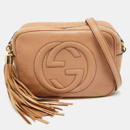 Gucci Brown Leather Small Soho Disco Shoulder Bag 1184369