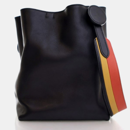 Hermes Licol 17 Black Swift Leather Shoulder Bag 1184498