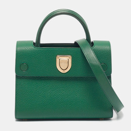 Christian Dior Green Leather Small Christian Diorever Top Handle Bag 1182581