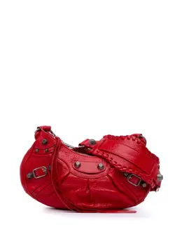 Balenciaga 2021 Lambskin Motocross Le Cagole XS crossbody bag 31283607
