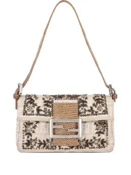 Fendi Baguette FF-monogram shoulder bag 31221787