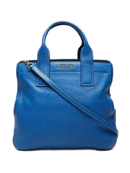 Miu Miu 2000-2015 leather two-way tote bag 31245920