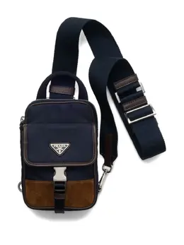 Prada Re-Nylon triangle-logo shoulder bag 31067117