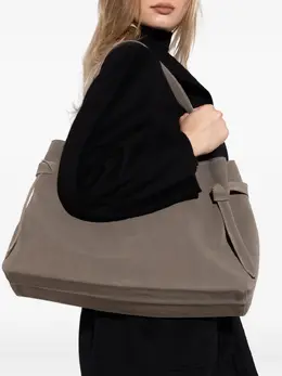 Yuzefi Gyoza tie-detail suede tote bag 31116115