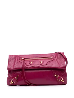 Balenciaga 2017 Lambskin Motocross Classic Giant 12 Envelope crossbody bag 31283458
