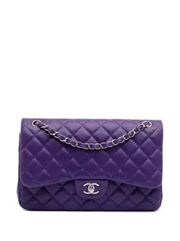 Chanel 2015-2016 Jumbo Classic Lambskin Double Flap shoulder bag 31284184